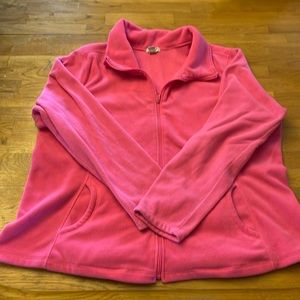 Women’s zip up fleece jacket